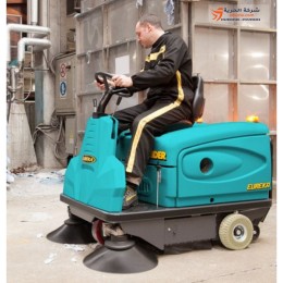 ماكينة كنس الارضيات بطارية بالسائق يوريكا ايطالي EUREKA RIDER 1201